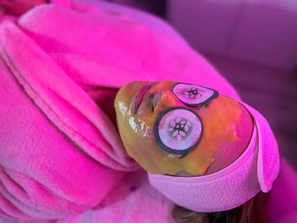 Skin and facial treatment finish at Black Diamond.
